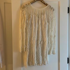 Ecoté (Urban Outfitters) Sheer Lace Dress | Size M